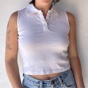 Brandy Melville Collina Top with collar